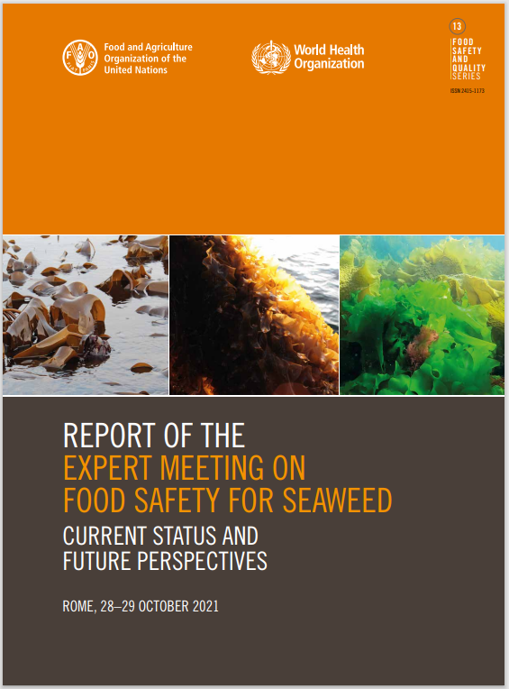 New report on seaweed and food safety by FAO and WHO - aided by SusKelpFood scientists